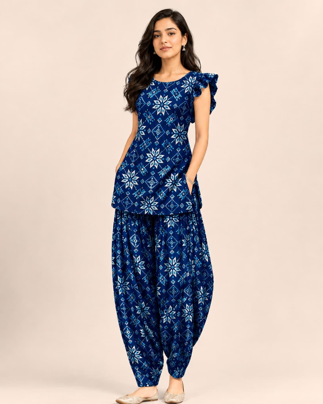 Blue Arora by Bustaniya