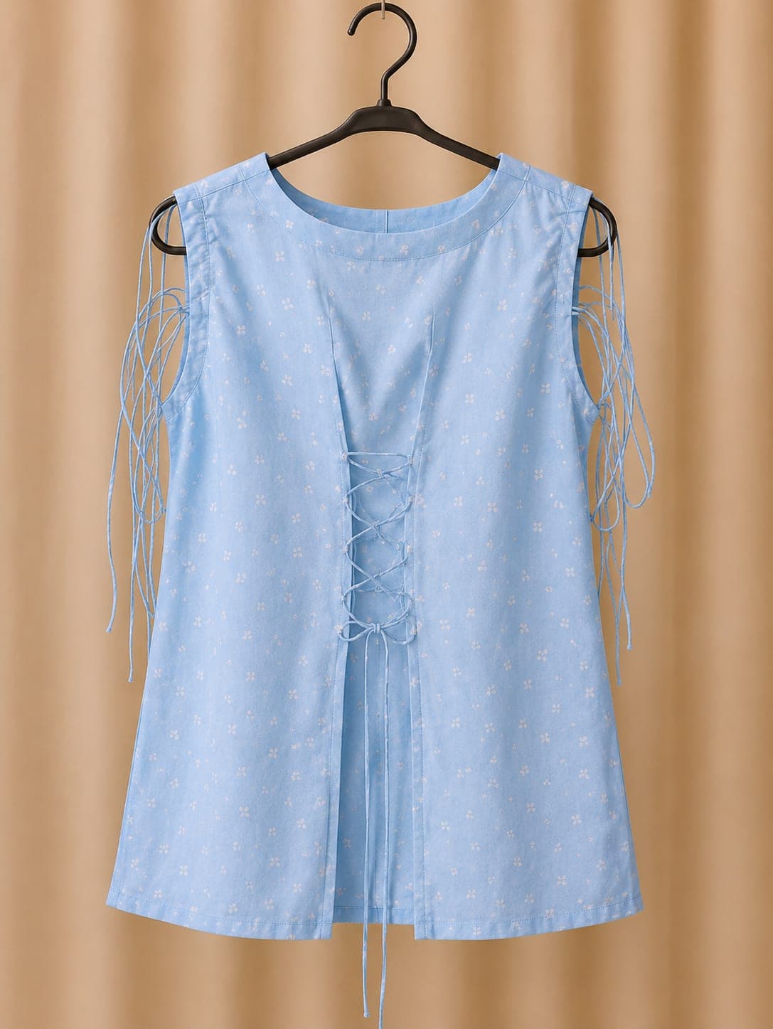 Blue Kurti by Bustaniya